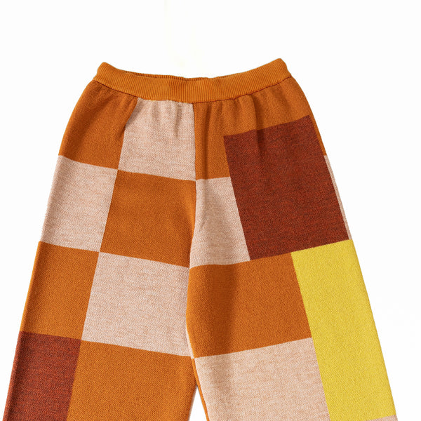 Colourful Trousers Caramel Multi