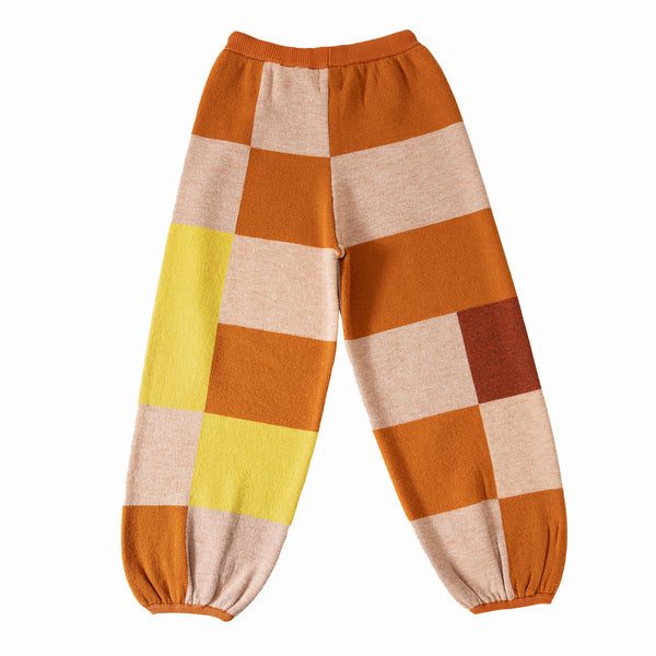 Colourful Trousers Caramel Multi