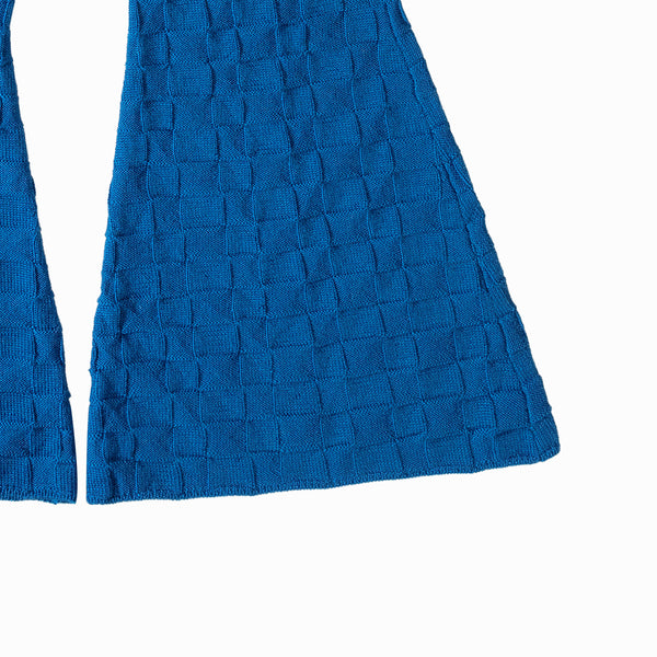 Checkered Trousers Blue