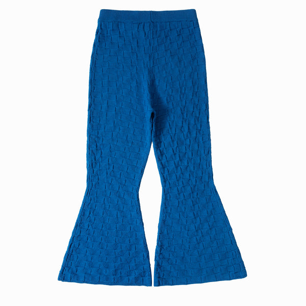 Checkered Trousers Blue
