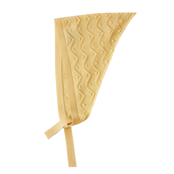 Seed Kerchief / Scarf Cream Yellow