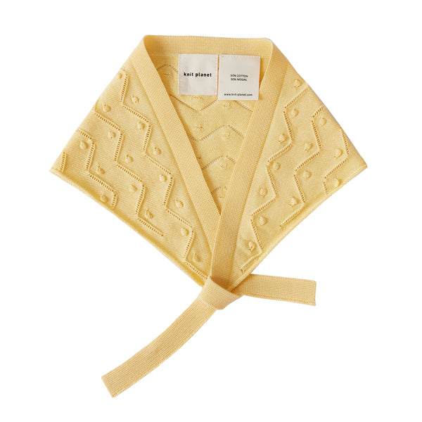 Seed Kerchief / Scarf Cream Yellow