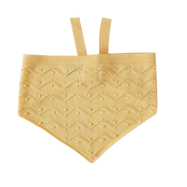 Seed Kerchief / Scarf Cream Yellow