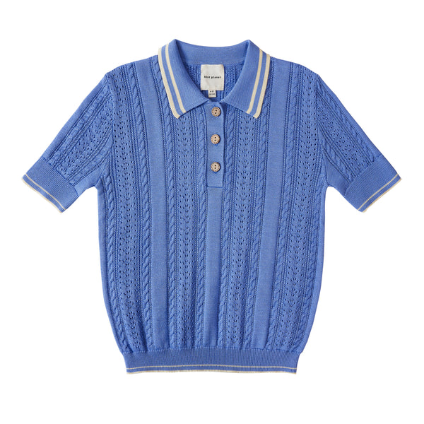 Breeze Blouse Cornflower