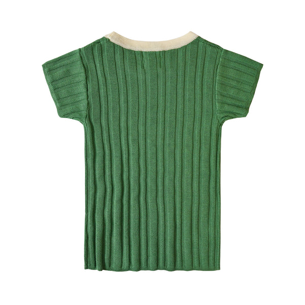 Ribbing T Green