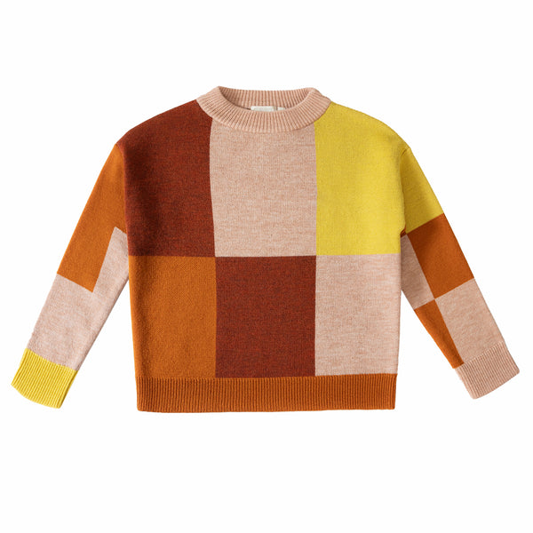 Colourful Top Caramel Multi