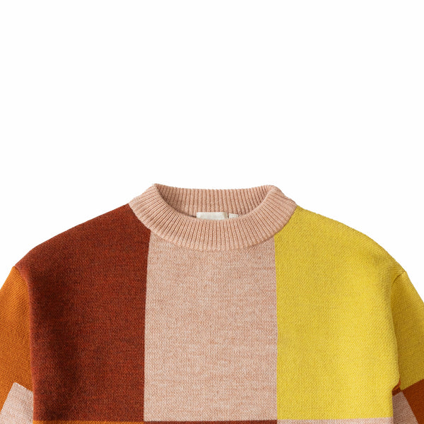 Colourful Top Caramel Multi