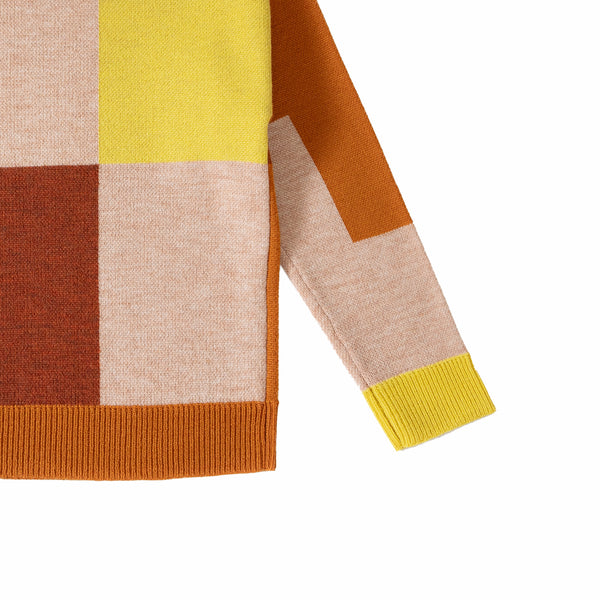 Colourful Top Caramel Multi