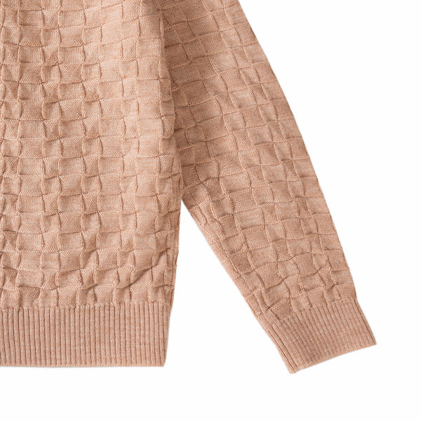 Collar Cardigan Pastel Orange