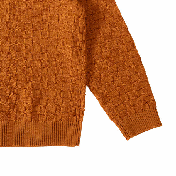 Collar Cardigan Gingerbread