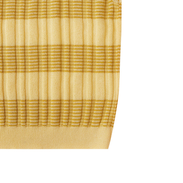 Ribbing Vest Yellow