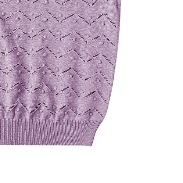 Seed Knit Purple