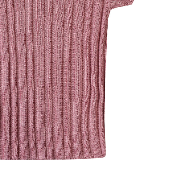 Ribbing T Pink