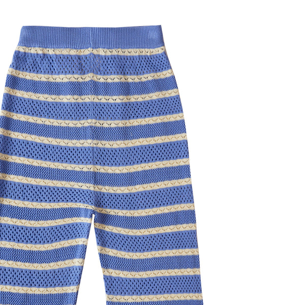 Textured Trousers Cornflower