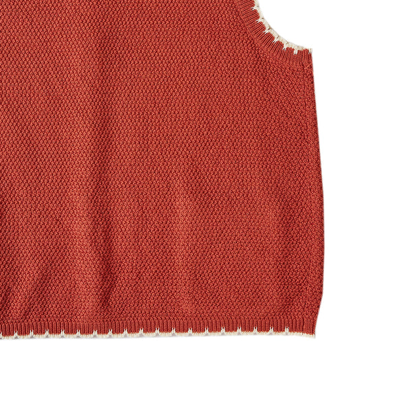 Scalloped Vest Marmalade