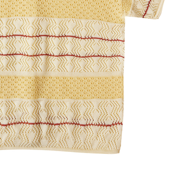 Pointelle Shirt Cream Yellow