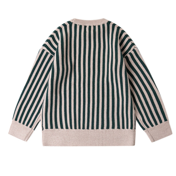 Stripe Jumper Green