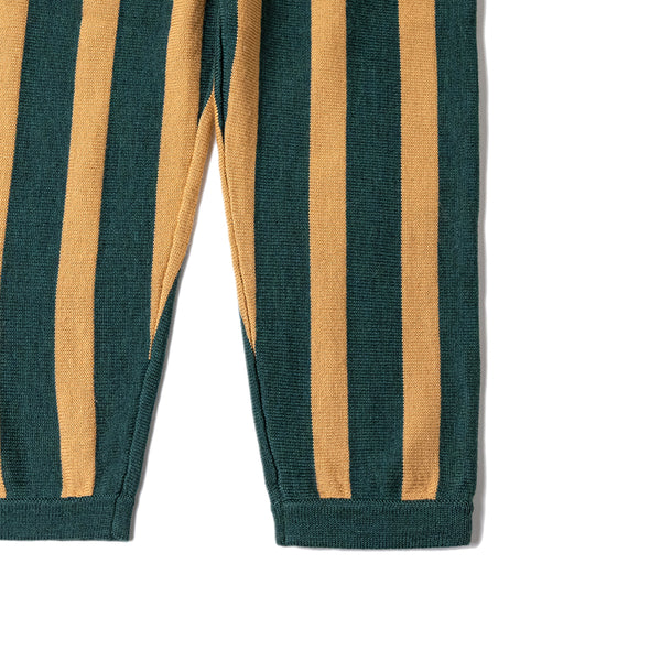 Stripe Trousers Green