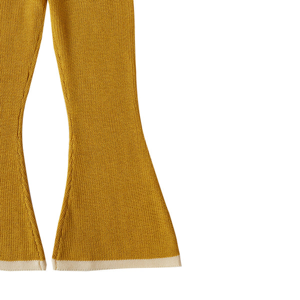 Casual Trousers Mustard