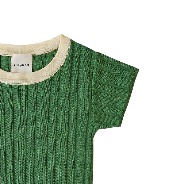 Ribbing T Green