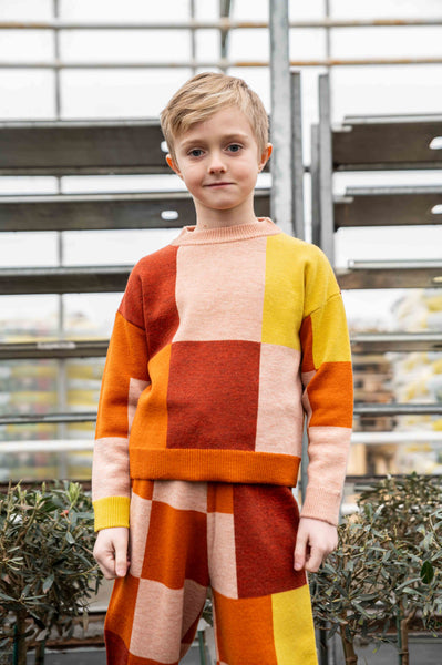 Colourful Top Caramel Multi