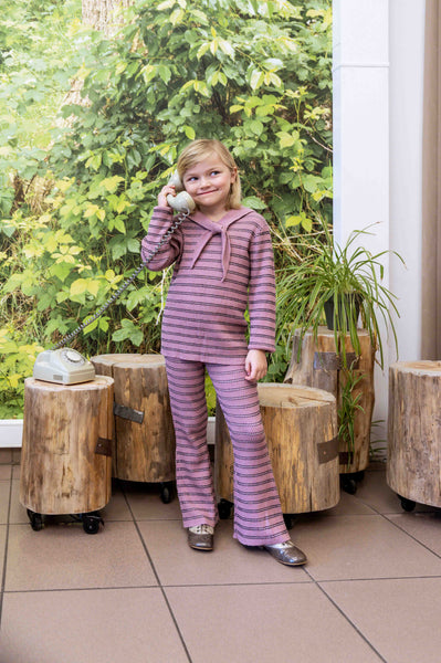 Patterned Trousers Thistle