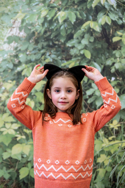 Zigzag Jumper Peach