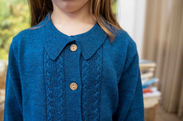 Cable Blouse Denim