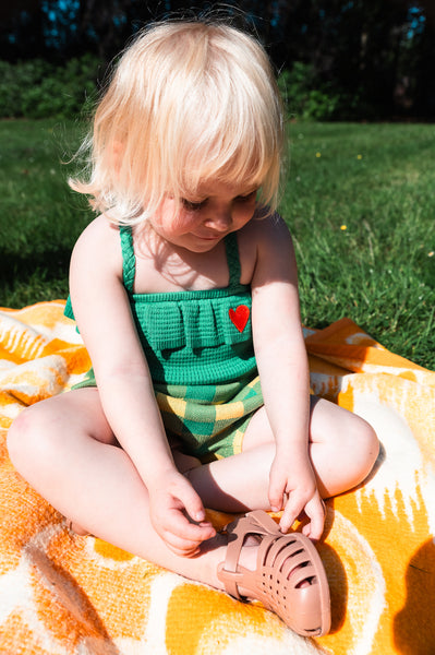 Little Heart Camisole Green