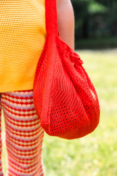 Crochet Bag Red