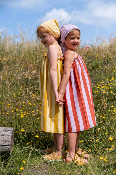 Stripe Dress Marmalade/Purple