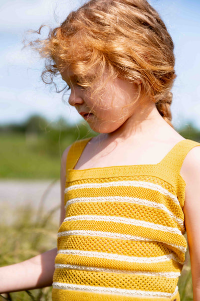 Textured Camisole Mustard