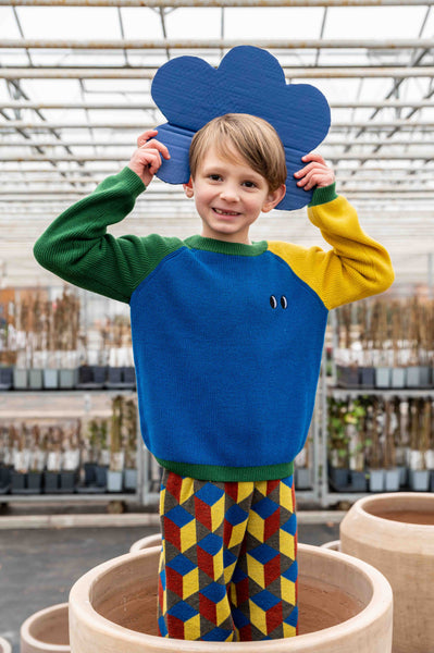 Funky Knit Blue