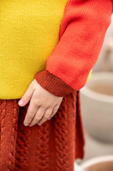 Funky Knit Yellow