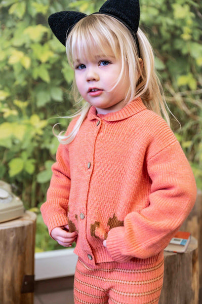 Kitten Cardigan Peach