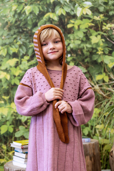 Cozy Wrap Brown/ Thistle