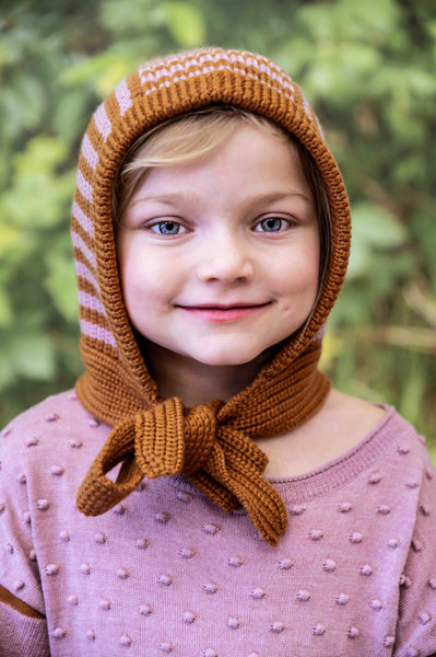 Cozy Wrap Brown/ Thistle
