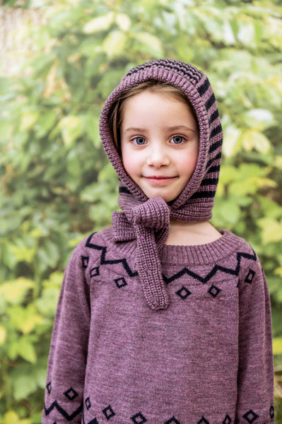 Zigzag Jumper Mauve