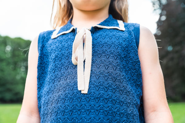 Floral Blouse Navy