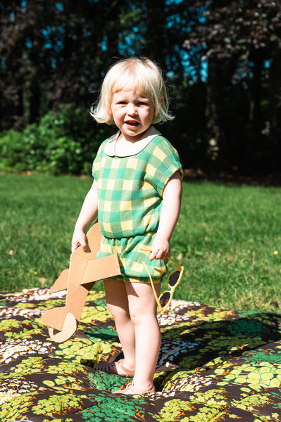 Baby Blouse Green/Yellow