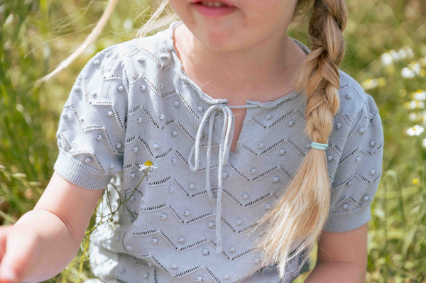 Seed Knit Beau Blue