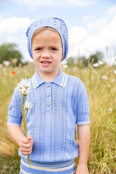 Seed Kerchief / Scarf Cornflower