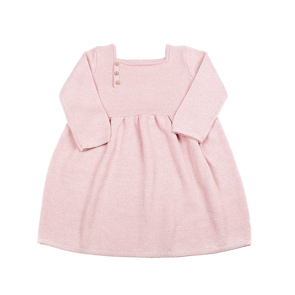 Color Twisted Dress Pink