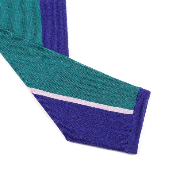 Stripe Leggings Teal/Indigo