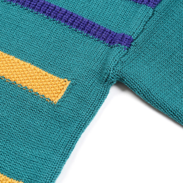 Graphic Jumper Teal