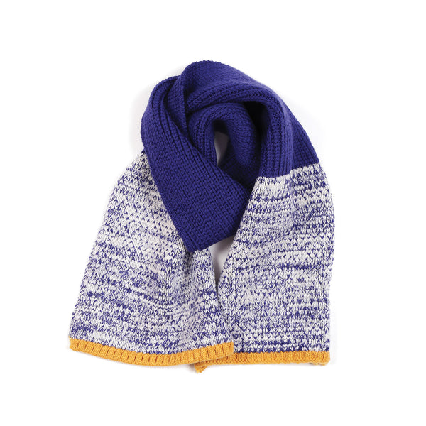 Colour Twisted Scarf Indigo