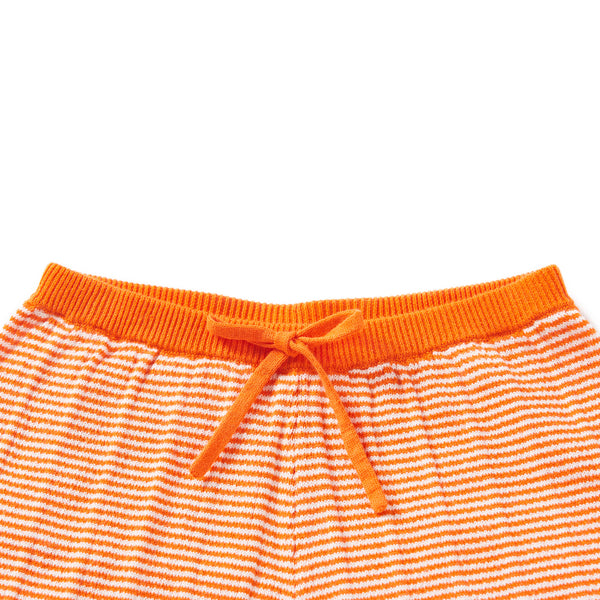 Ribbing Shorts Orange