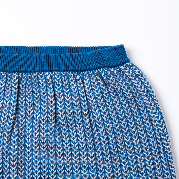 Bloom Skirt Prussian Blue