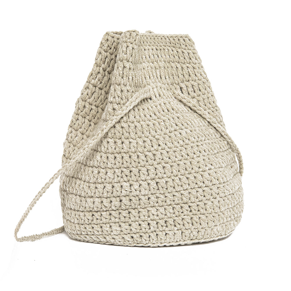 CROCHET BAG CREAM – Knit Planet