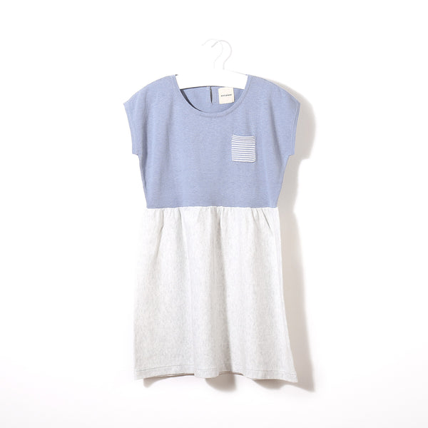 Ice Lolly Dress Ice Blue / Pale Grey
